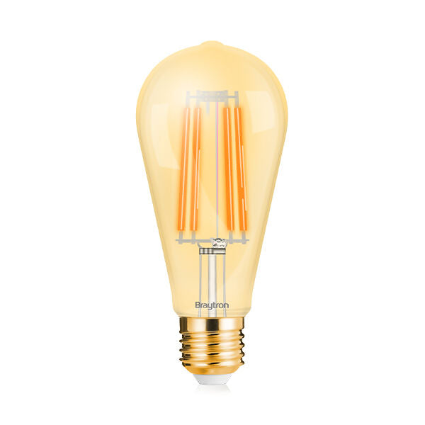 BRAYTRON ADVANCE 6W E27 ST64 AMB 2200K LED BULB
