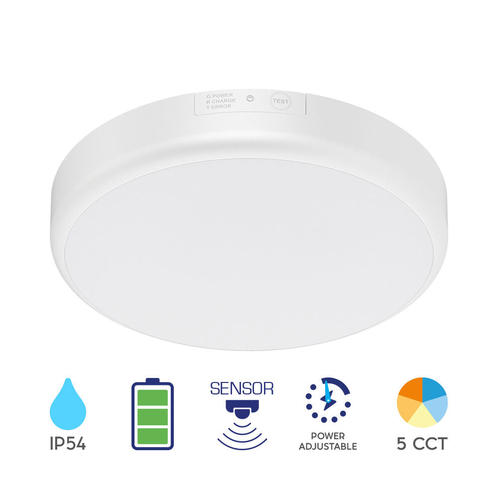 BRAYTRON GRANDE RND 20W 5IN1 SNS KIT IP54 CEILING LIGHT