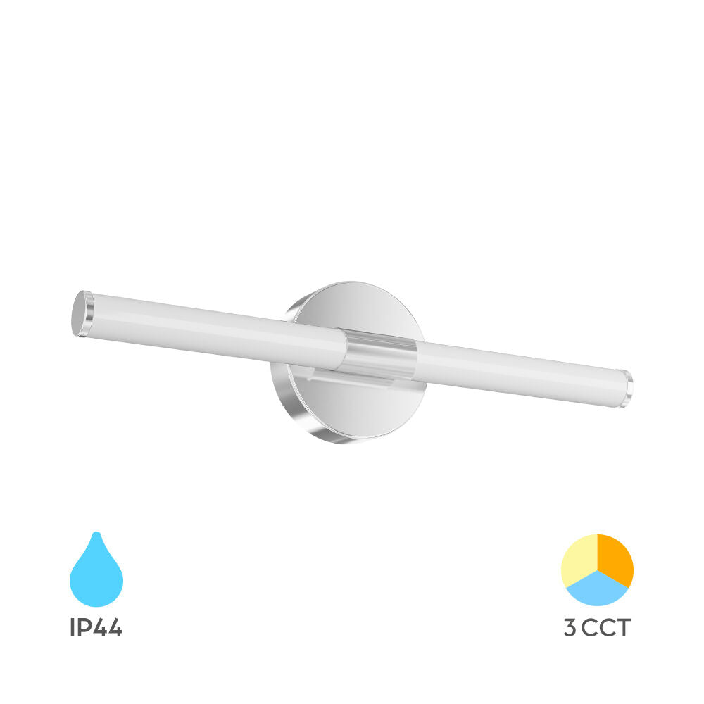 BRAYTRON LILY C 450 7W 3IN1 CHR IP44 MIRROR LAMP