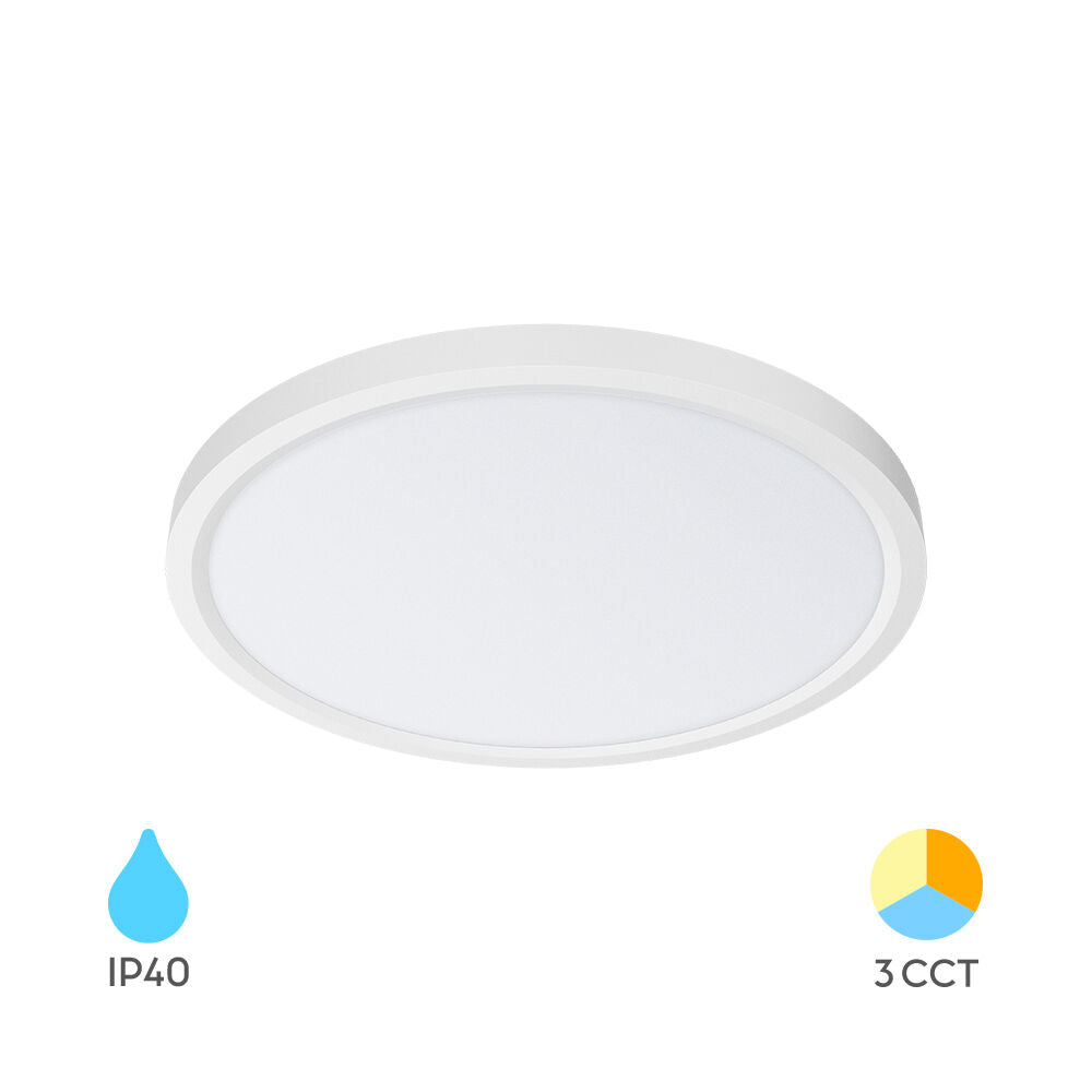 BRAYTRON JADE SLR WHT RND 36W 3IN1 IP20 CEILING LIGHT