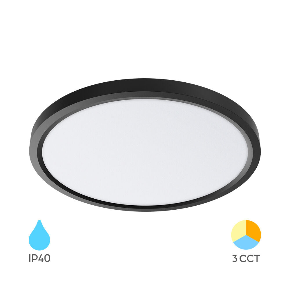 BRAYTRON JADE SLR BLC RND 45W 3IN1 IP20 CEILING LIGHT