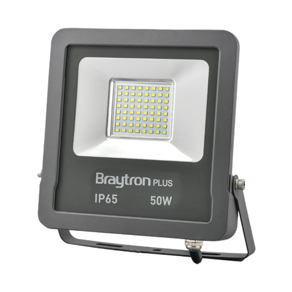 Braytron-FLOOD-SL-50W-GRY-6500K-IP65-LED FLOODLIGHT