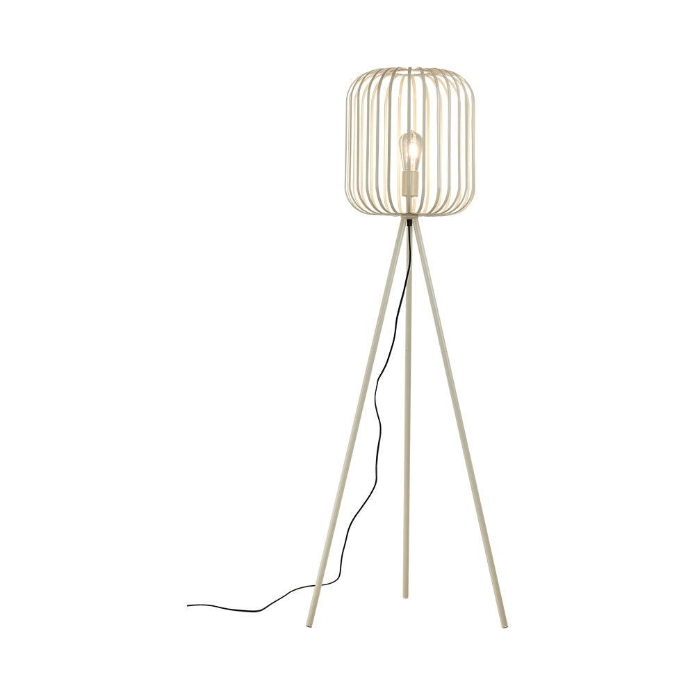 Braytron-W007T-1H-1xE27-BEJ-FLOOR LAMP