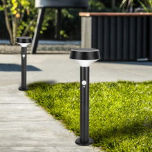 Load image into Gallery viewer, Glow Lighting Alluria Solar Bollard Motion Sensor LED 3000K IP44