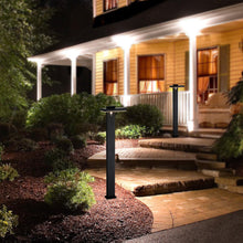 Load image into Gallery viewer, Brimmel Travisa Bollard LED Solar Bollard with Motion Sensor LED 3000K IP44