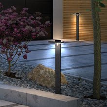 Load image into Gallery viewer, Brimmel Travisa Bollard LED Solar Bollard with Motion Sensor LED 3000K IP44