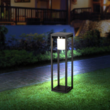 Load image into Gallery viewer, Brimmel Dikosa LED Solar Bollard with Motion Sensor LED 3000K IP44