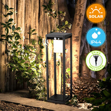 Load image into Gallery viewer, Brimmel Dikosa LED Solar Bollard with Motion Sensor LED 3000K IP44