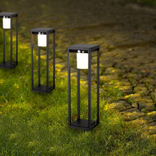 Load image into Gallery viewer, Brimmel Dikosa LED Solar Bollard with Motion Sensor LED 3000K IP44