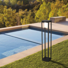 Load image into Gallery viewer, Brimmel Dikosa LED Solar Bollard with Motion Sensor LED 3000K IP44