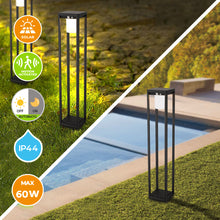 Load image into Gallery viewer, Brimmel Dikosa LED Solar Bollard with Motion Sensor LED 3000K IP44
