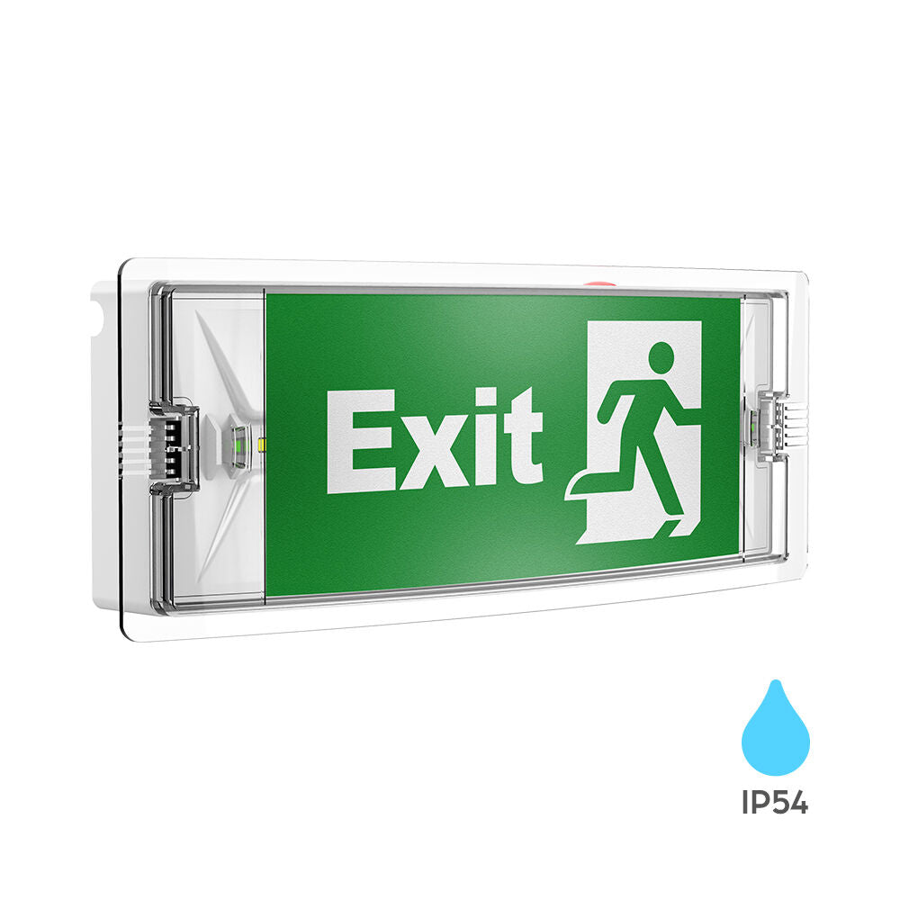 BRAYTRON EMERGENCY EXIT LAMP 3W IP54