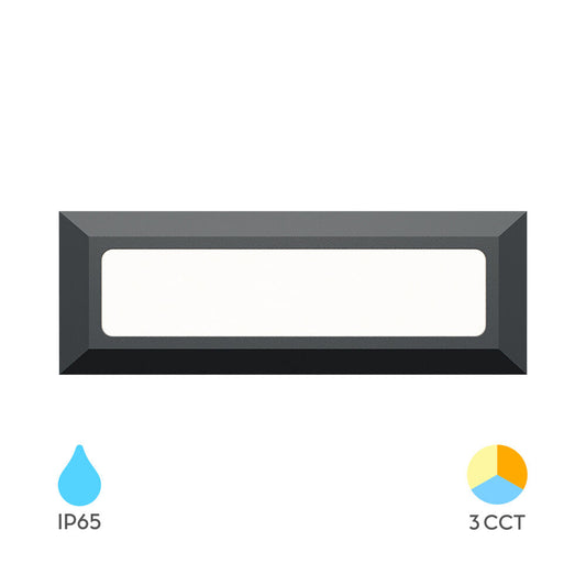 BRAYTRON VEKTA 3W 3IN1 IP65 WALL LIGHT