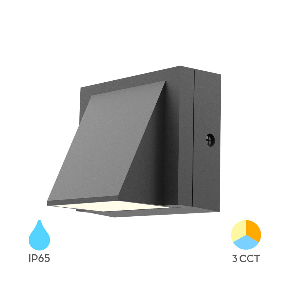 BRAYTRON VEKTA 1x6W 3IN1 IP65 WALL LIGHT