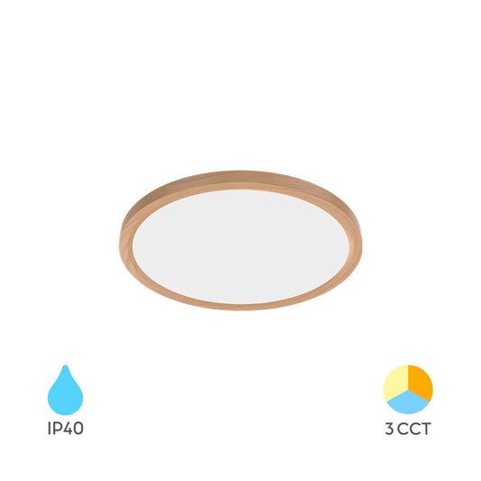 BRAYTRON JADE SLR WDN RND 20W 3IN1 IP20 CEILING LIGHT