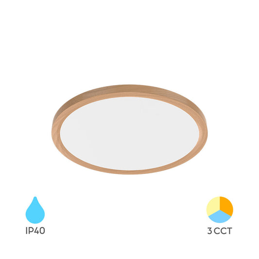BRAYTRON JADE SLR WDN RND 26W 3IN1 IP20 CEILING LIGHT