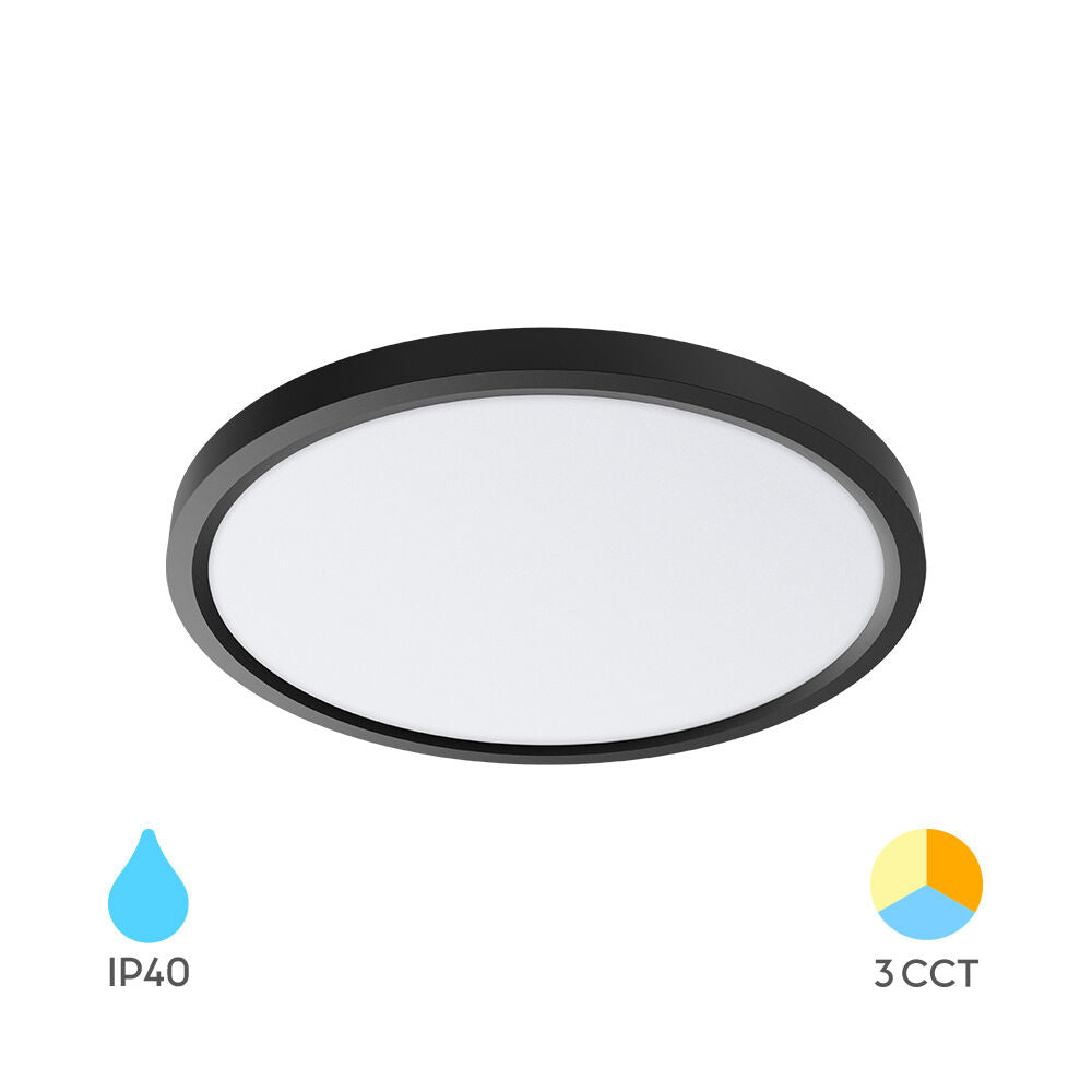 BRAYTRON JADE SLR BLC RND 36W 3IN1 IP20 CEILING LIGHT