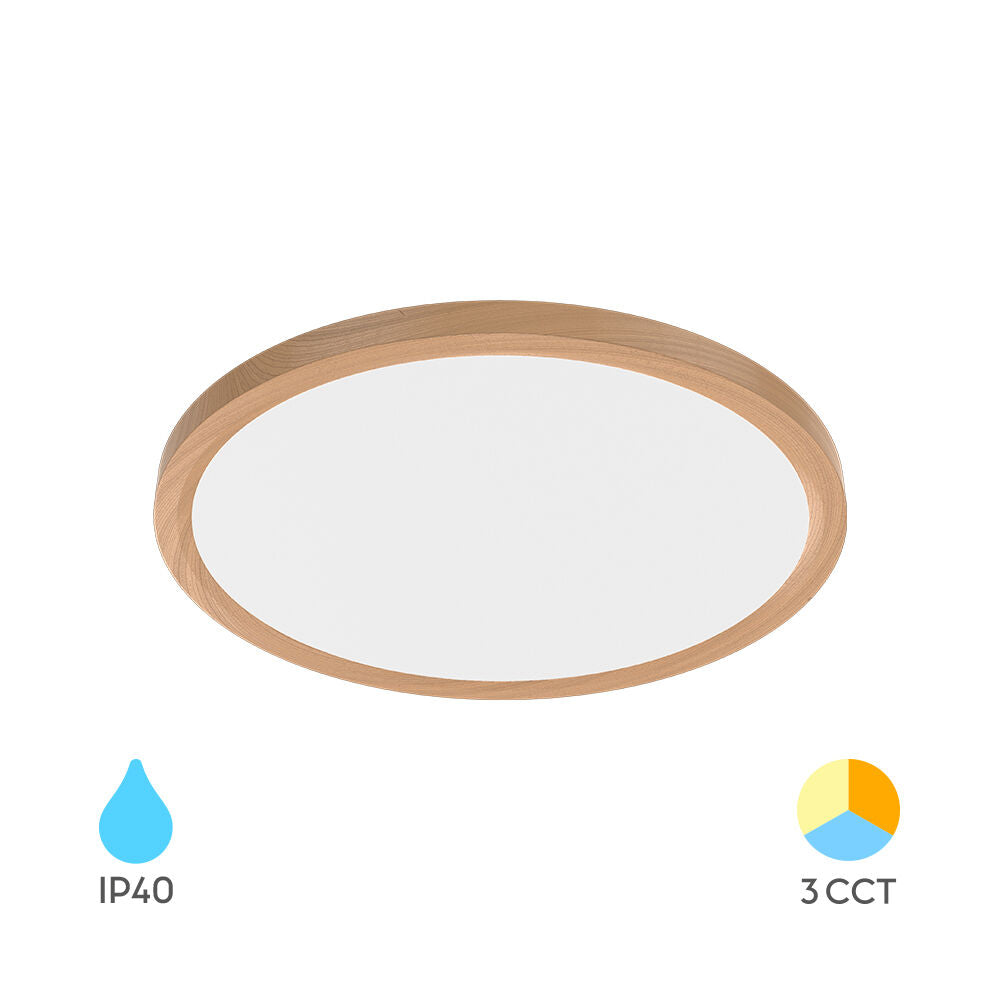 BRAYTRON JADE SLR WDN RND 36W 3IN1 IP20 CEILING LIGHT