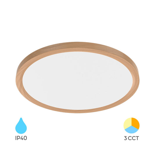 BRAYTRON JADE SLR WDN RND 45W 3IN1 IP20 CEILING LIGHT