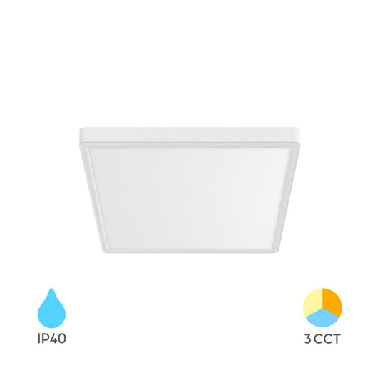 BRAYTRON JADE SLR WHT SQR 20W 3IN1 IP20 CEILING LIGHT