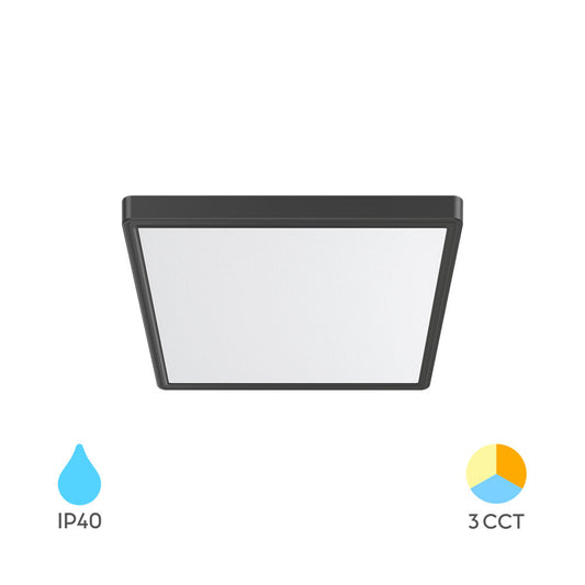 BRAYTRON JADE SLR BLC SQR 20W 3IN1 IP20 CEILING LIGHT