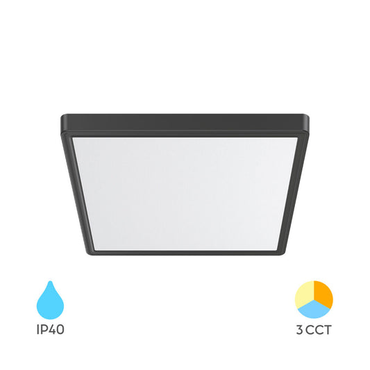 BRAYTRON JADE SLR BLC SQR 26W 3IN1 IP20 CEILING LIGHT