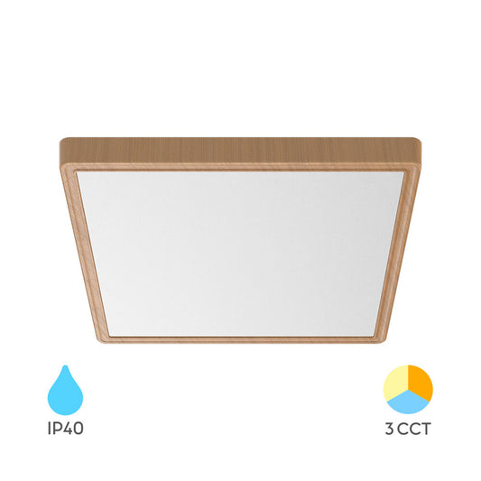 BRAYTRON JADE SLR WDN SQR 36W 3IN1 IP20 CEILING LIGHT
