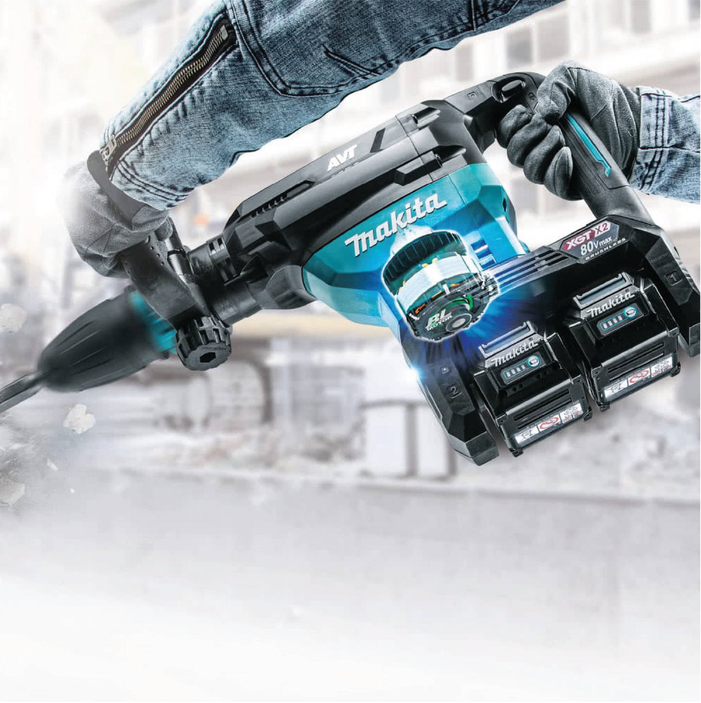 80V MAX XGT - Cordless Demolition Hammer (SDS-MAX) HM002GZ03