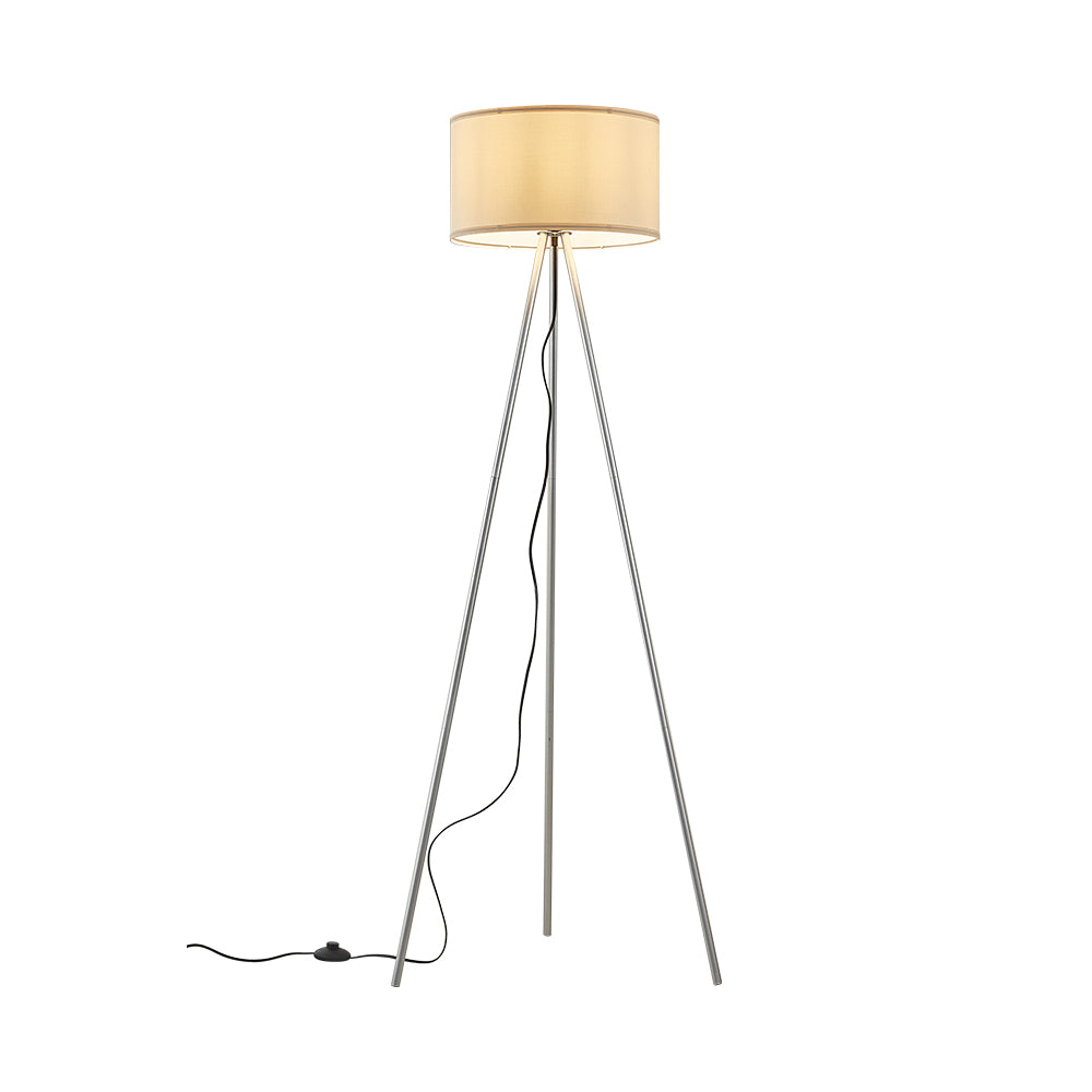 Braytron-F003T-1H-1xE27-GRY-FLOOR LAMP