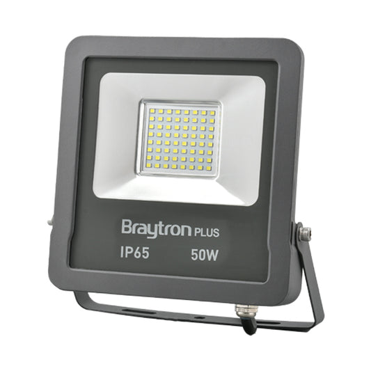 Braytron-FLOOD-SL-50W-GRY-3000K-IP65-LED FLOODLIGHT