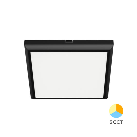 BRAYTRON LED PANEL 20W SQR BLC 3CCT IP40