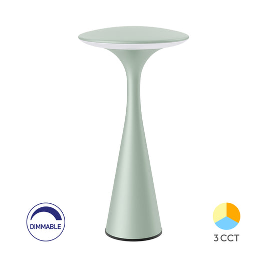 BRAYTRON TOWER TABLE LAMP 3CCT IP44 GRN