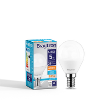 Load image into Gallery viewer, BRAYTRON ADVANCE E14 P45 CANDLE LED BULB 5W 3000K OR 6500K
