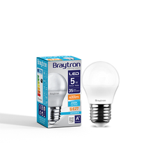 Load image into Gallery viewer, BRAYTRON ADVANCE E27 G45 LED BULB 5W 3000K OR 6500K
