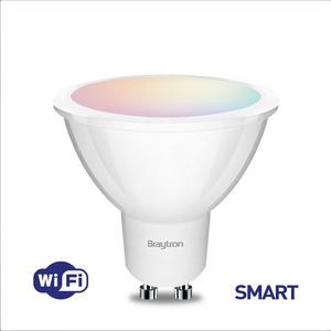 BRAYTRON PREMIUM SMART DIMMABLE LED BULB GU10 110D 5W RGBW