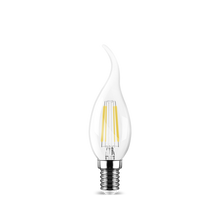 Load image into Gallery viewer, BRAYTRON ADVANCE E14 FILAMENT CANDLE TAIL LED BULB C35 4W E14 2700K
