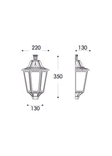 Load image into Gallery viewer, Fumagalli Iesse Lantern Wall Light 1xE27 IP55

