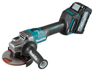 Makita Cordless XGT 40V Angle Grinder with Slide Switch 125mm