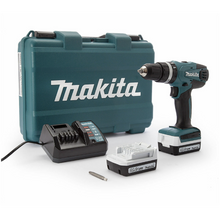 Load image into Gallery viewer, Makita G-Series Lithium-ion Cordless Percussion Driver Drill With Batteries and Charger 14.4V
